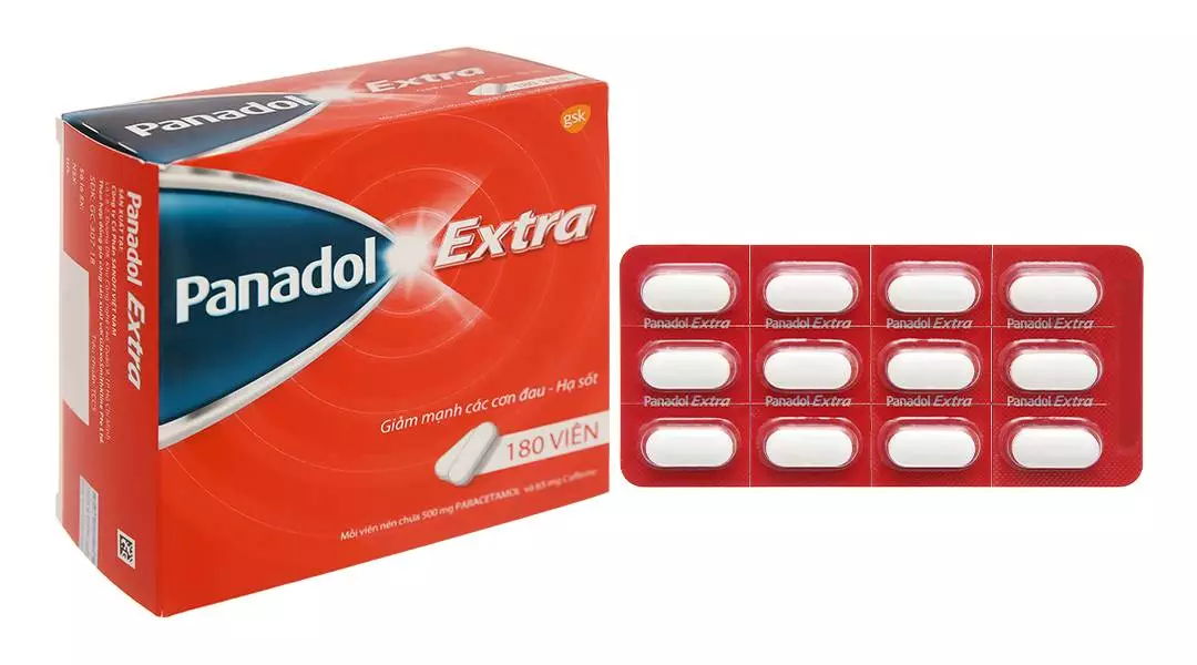 bao bì thuốc Panadol extra