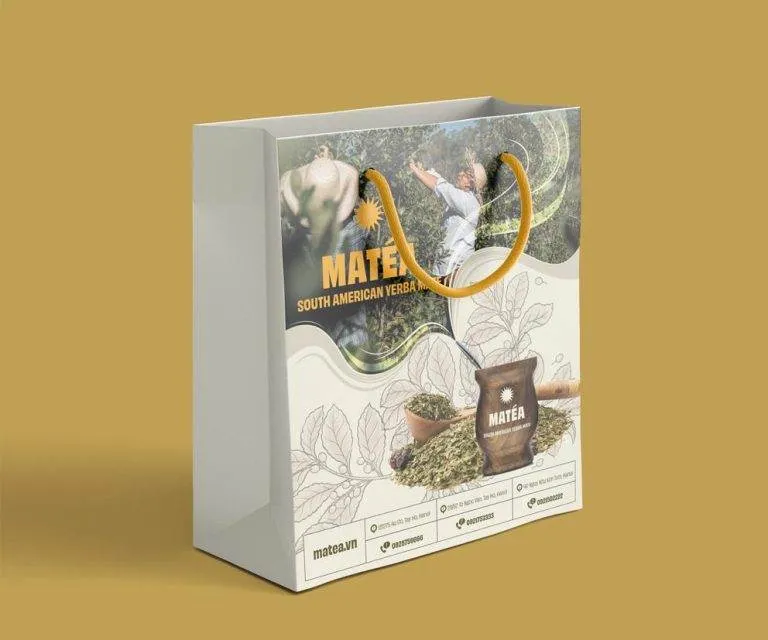 thiết kế bao bì - túi matea
