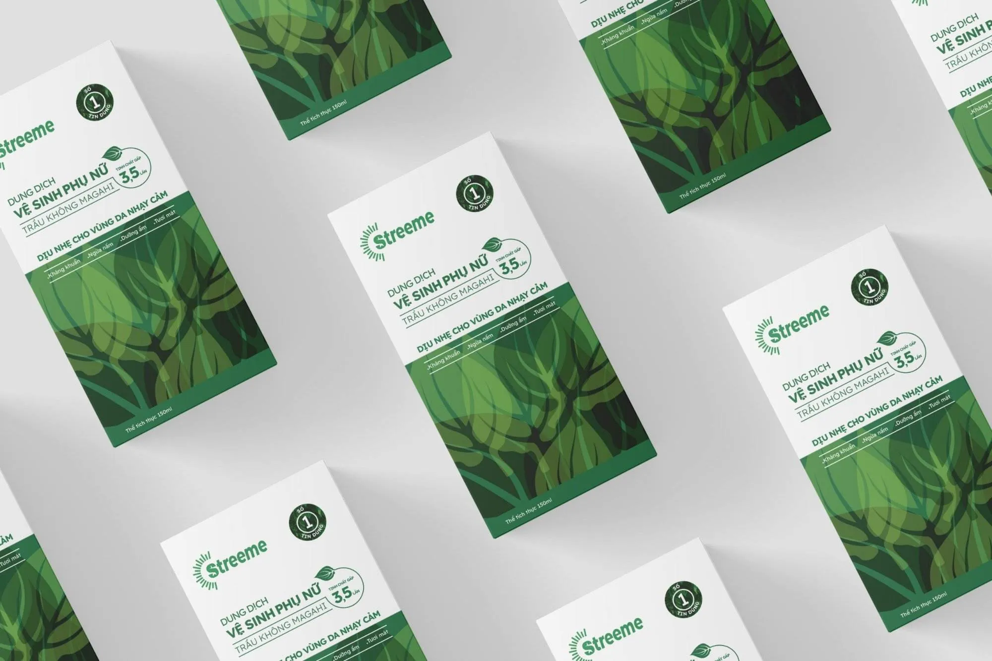 thiết kế bao bì thương hiệu gen green