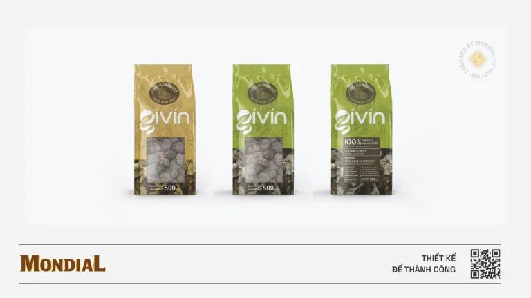 Dự án thiết kế bao bì Givin